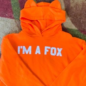 “I’m A Fox” Half Hoodie